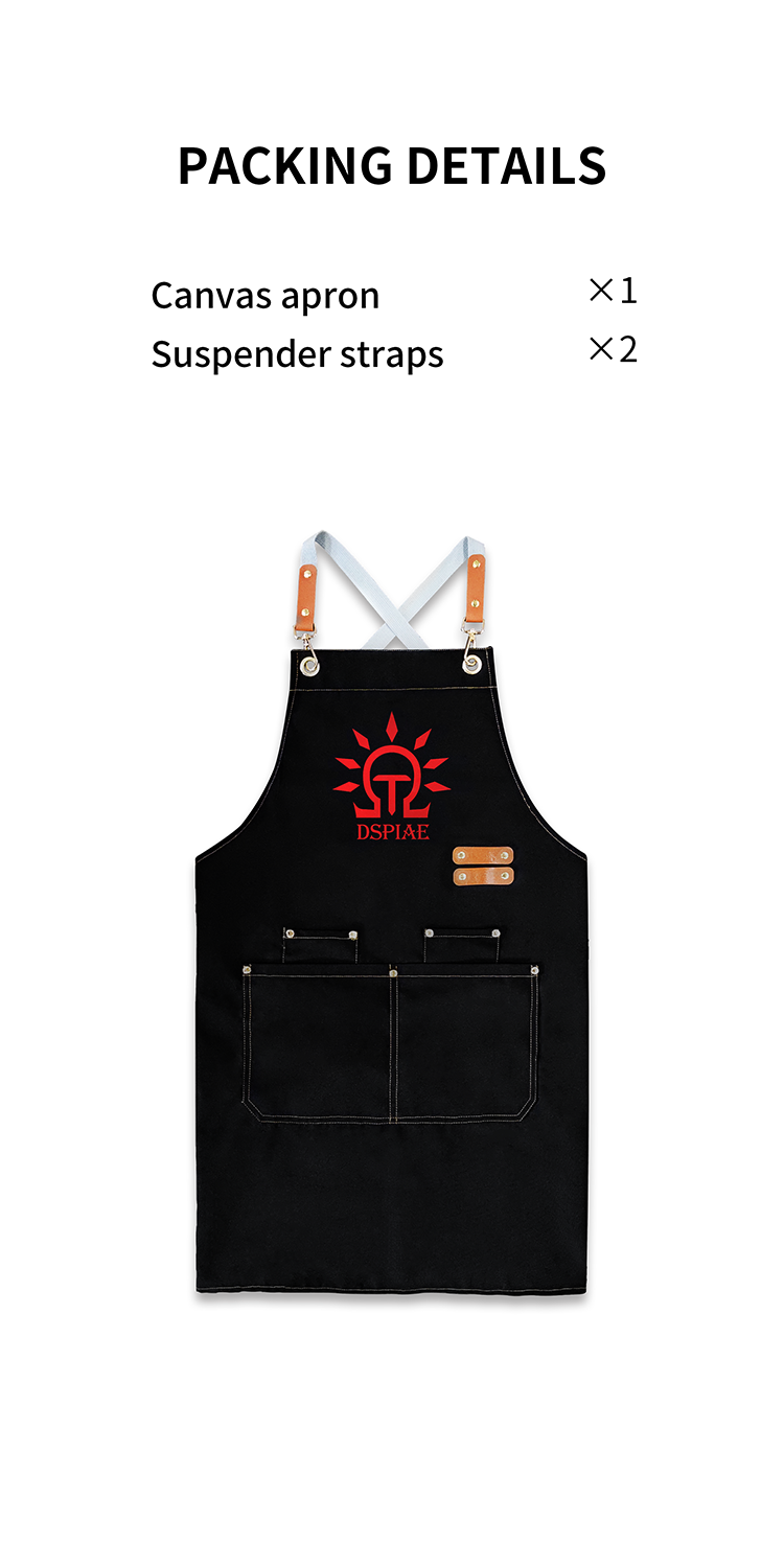 DSPIAE CAN-01 -  CANVAS WORKING APRON