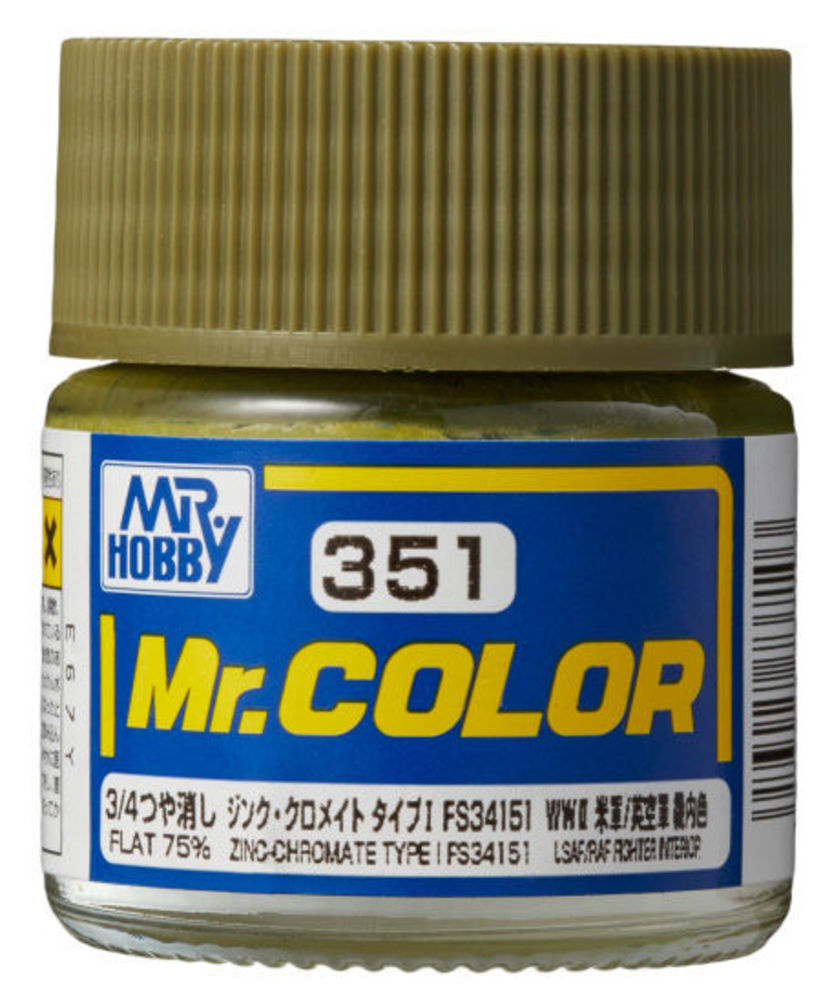 Mr Hobby -Gunze Mr. Color (10 ml) Zinc-Chromate Type FS34151