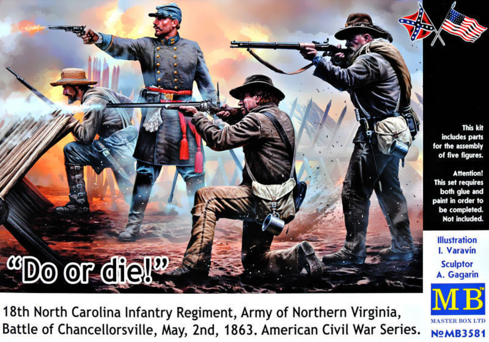 Do or die!18th Infantry Regiment of North Carolina.U.S. Civil War Series