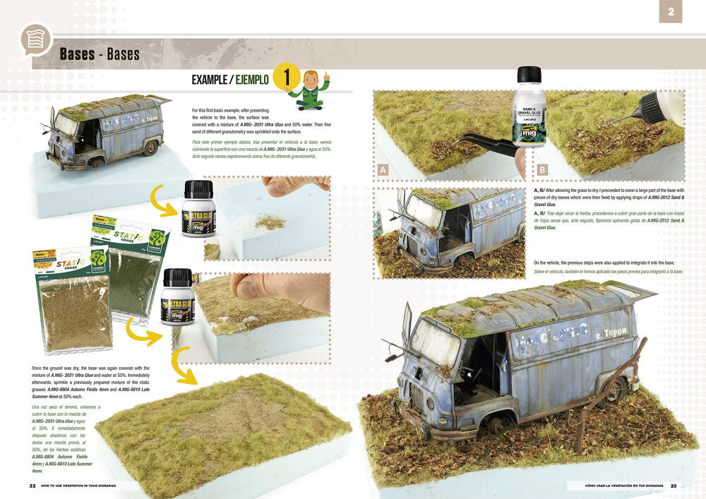 MODELLING SCHOOL - How to use Vegetation in your Dioramas (Multilingual)