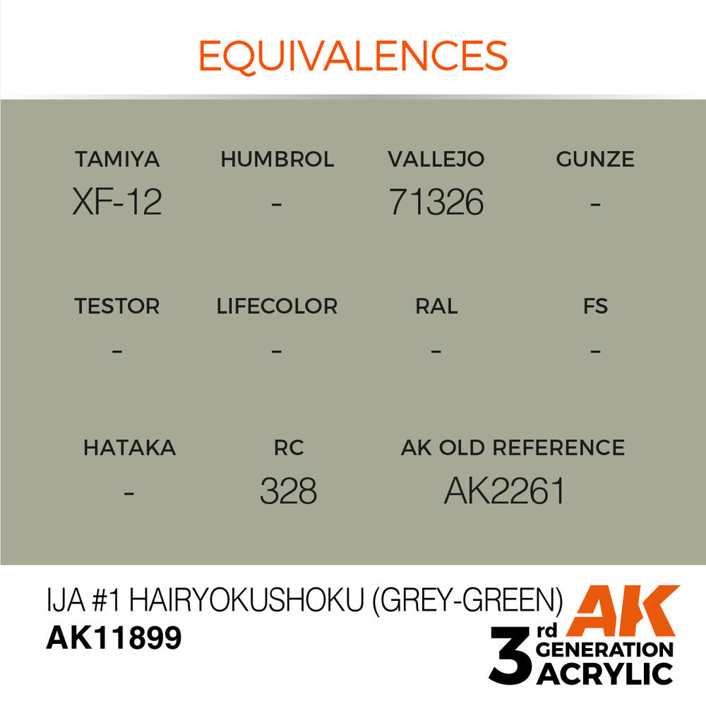 IJA #1 Hairyokushoku (Grey-Green)