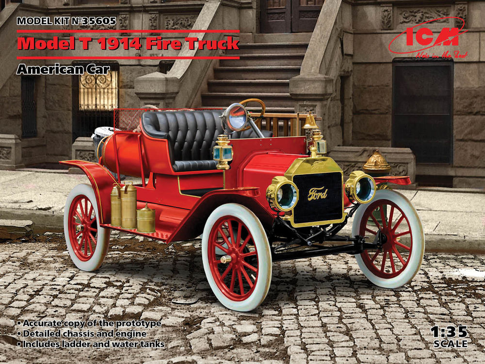 Model T 1914 Fire Truck, American Car