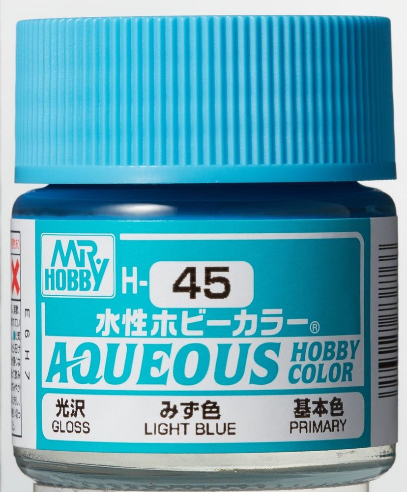 Mr Hobby -Gunze Aqueous Hobby Colors (10 ml) Light Blue