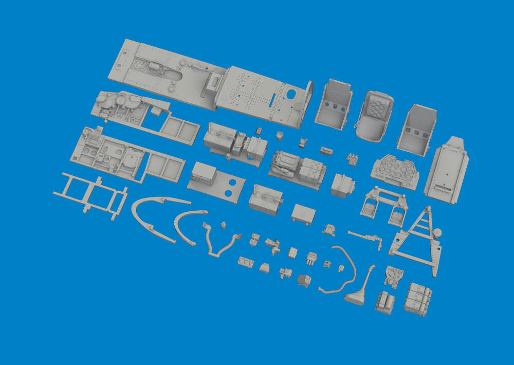 P-51B Birdcage canopy cockpit PRINT  EDUARD