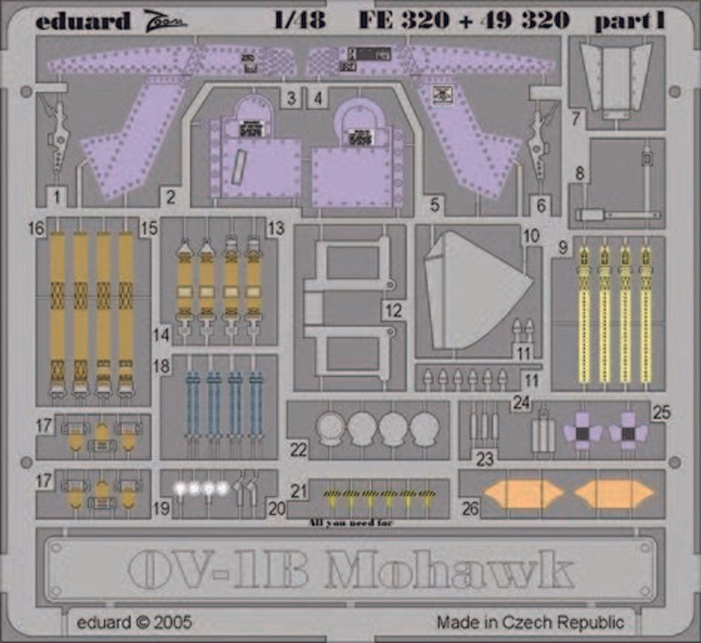 OV-1B Mohawk f��r Roden Bausatz