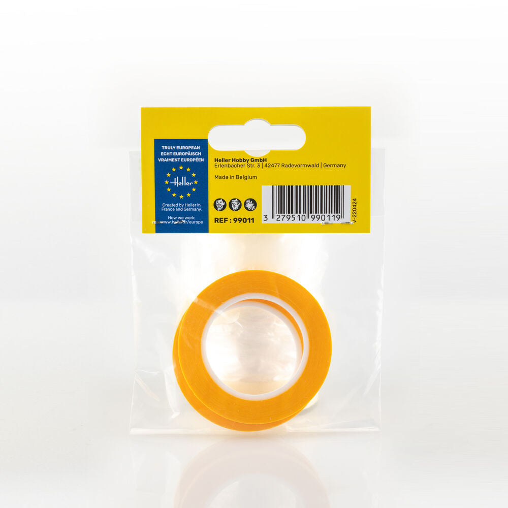 Masking tape 3 mm x 18 m (2 pieces)