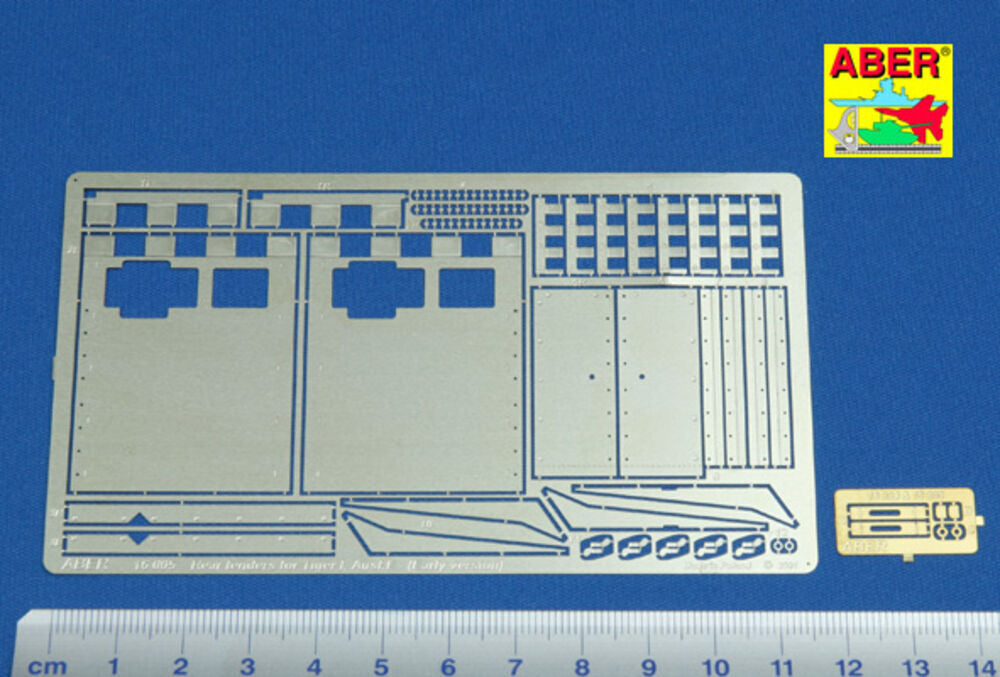 Rear fenders for Tiger I, Ausf.E-(Early version)