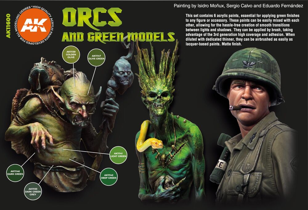 ORCS AND GREEN CREATURES