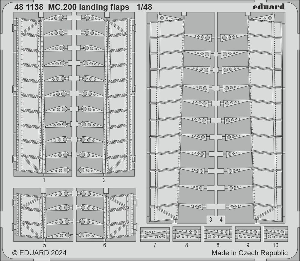 MC.200 landing flaps ITALERI