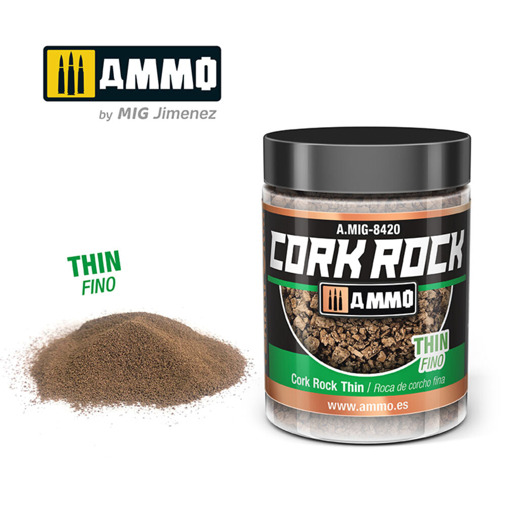 CREATE CORK Cork Rock Thin (Jar 100mL)