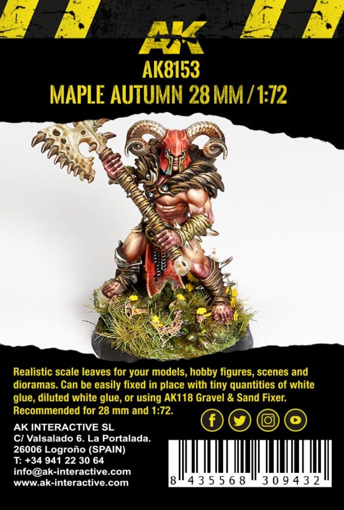 MAPLE AUTUMN LEAVES 1/72