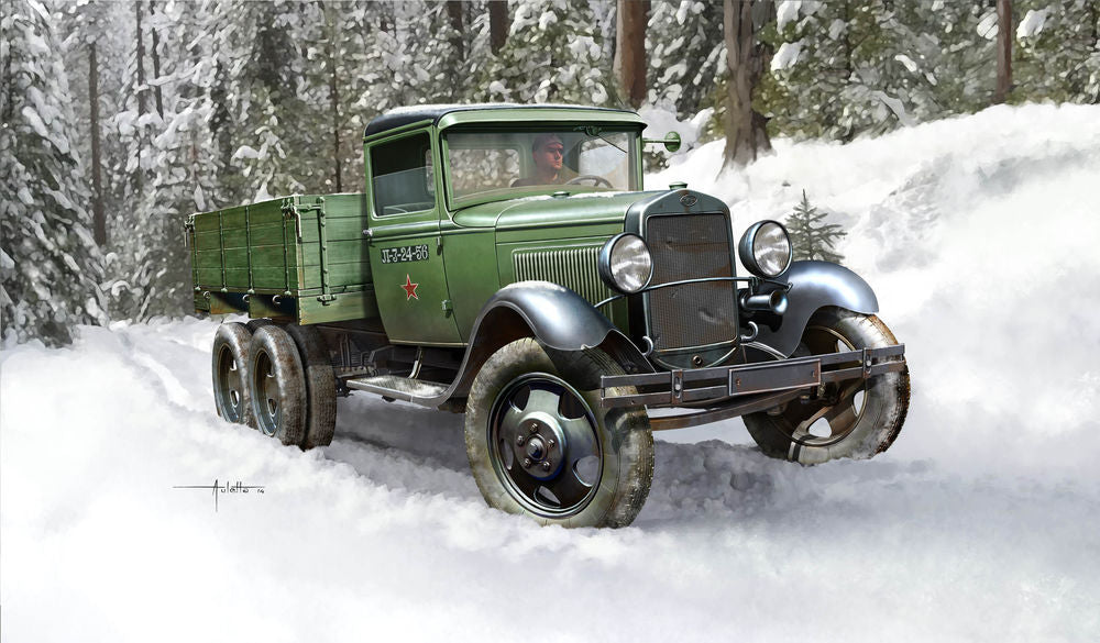 Soviet GAZ-AAA Cargo Truck