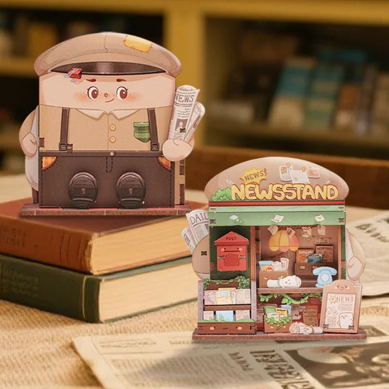 TALEBOX CORNER - Mini House Kit - Newsstand - 50pc