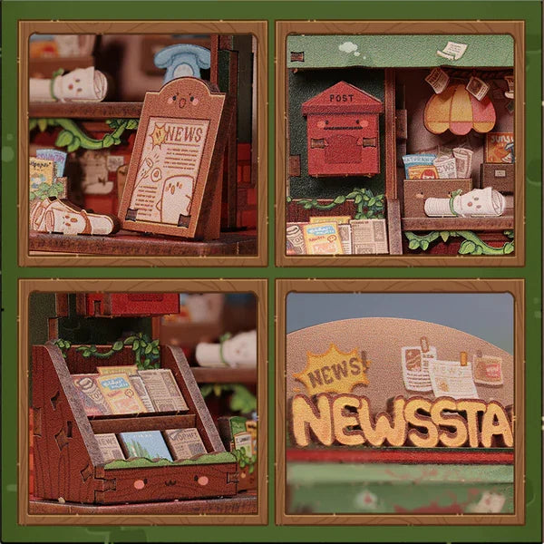 TALEBOX CORNER - Mini House Kit - Newsstand - 50pc