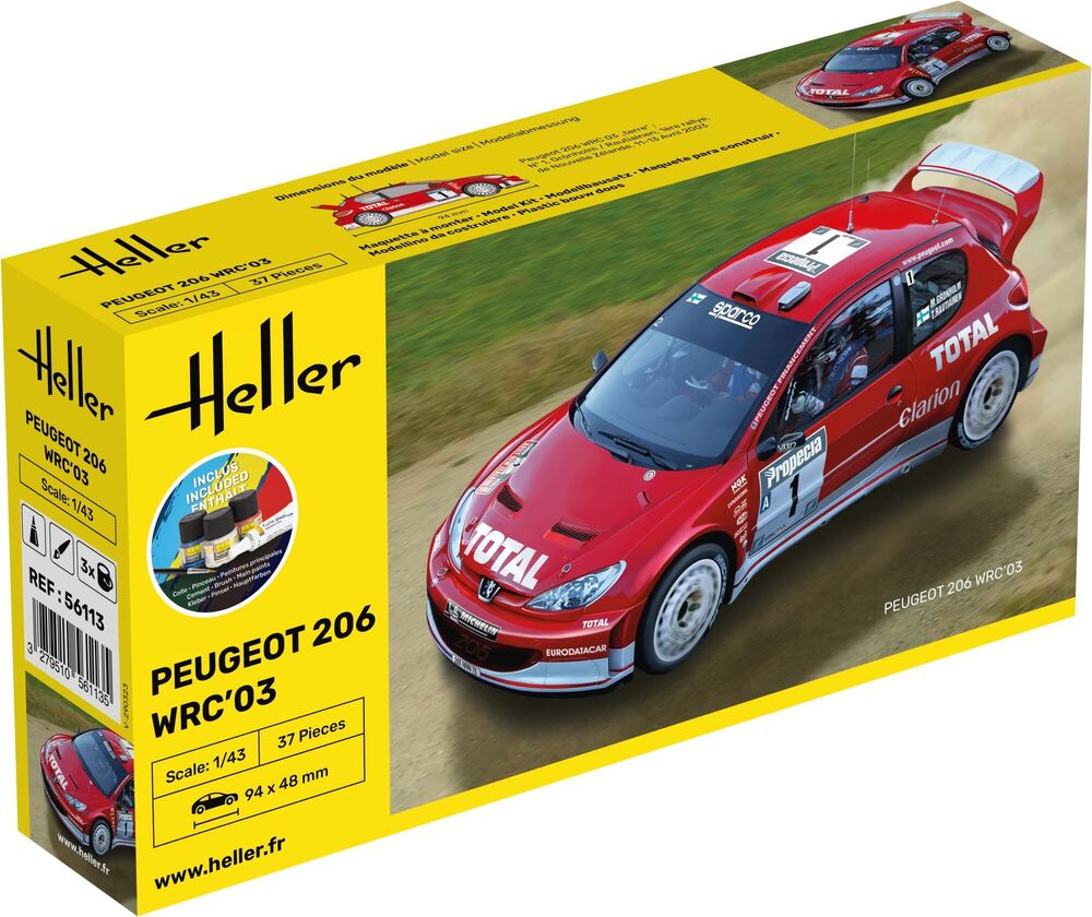 STARTER KIT Peugeot 206 WRC'03