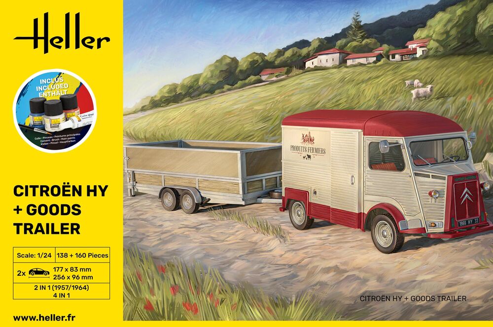 STARTER KIT Citroen HY + Goods Trailer