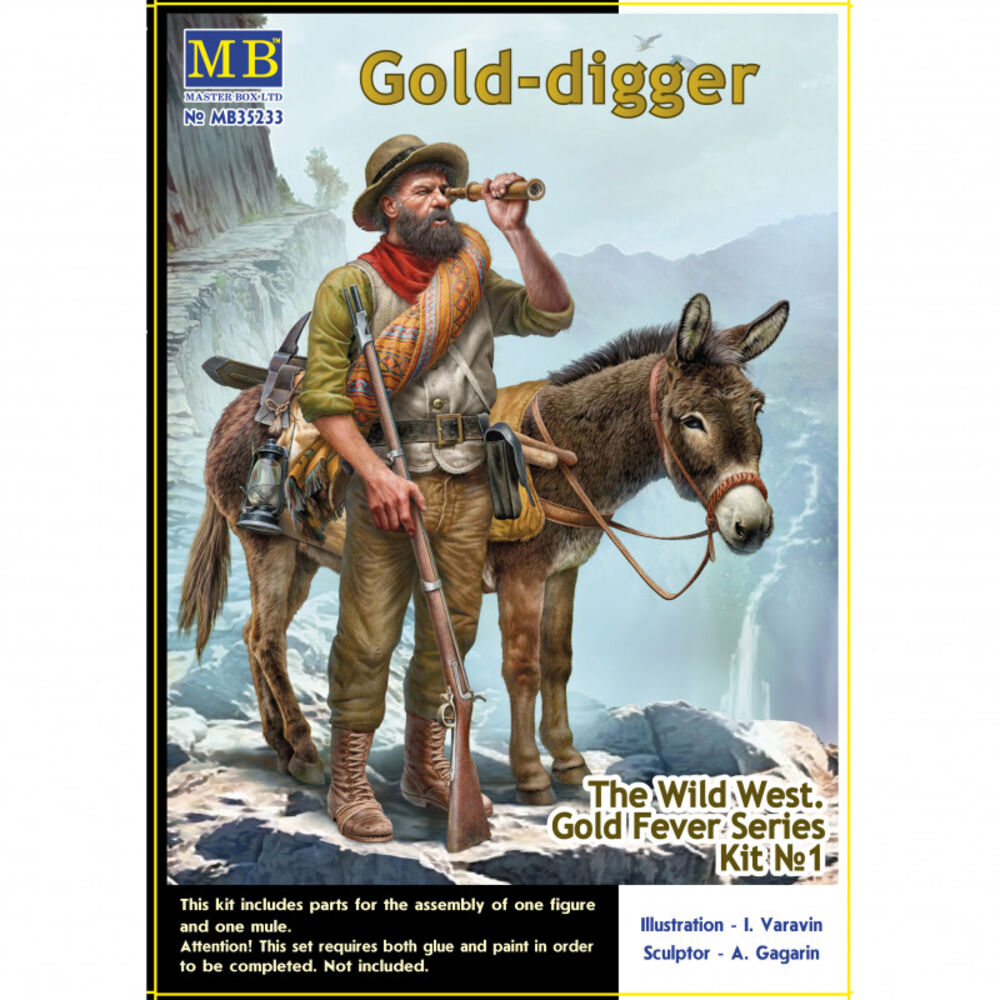 Gold-digger. The Wild West. Gold Fever Series. Kit ? 1.