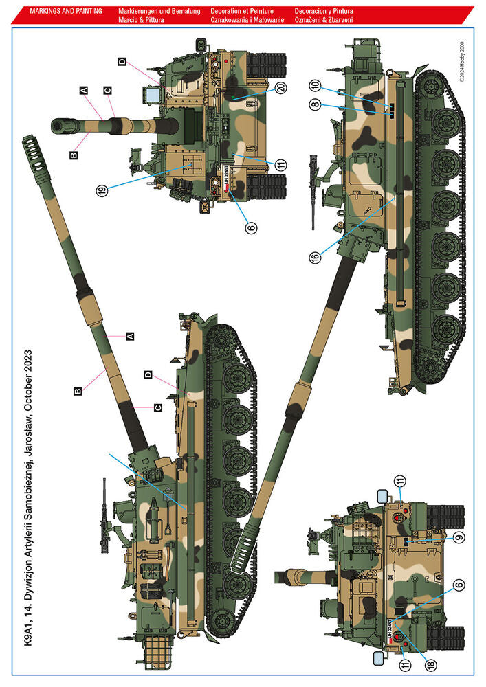 K9A1 'Thunder' Polish Army SPH - Special Edition