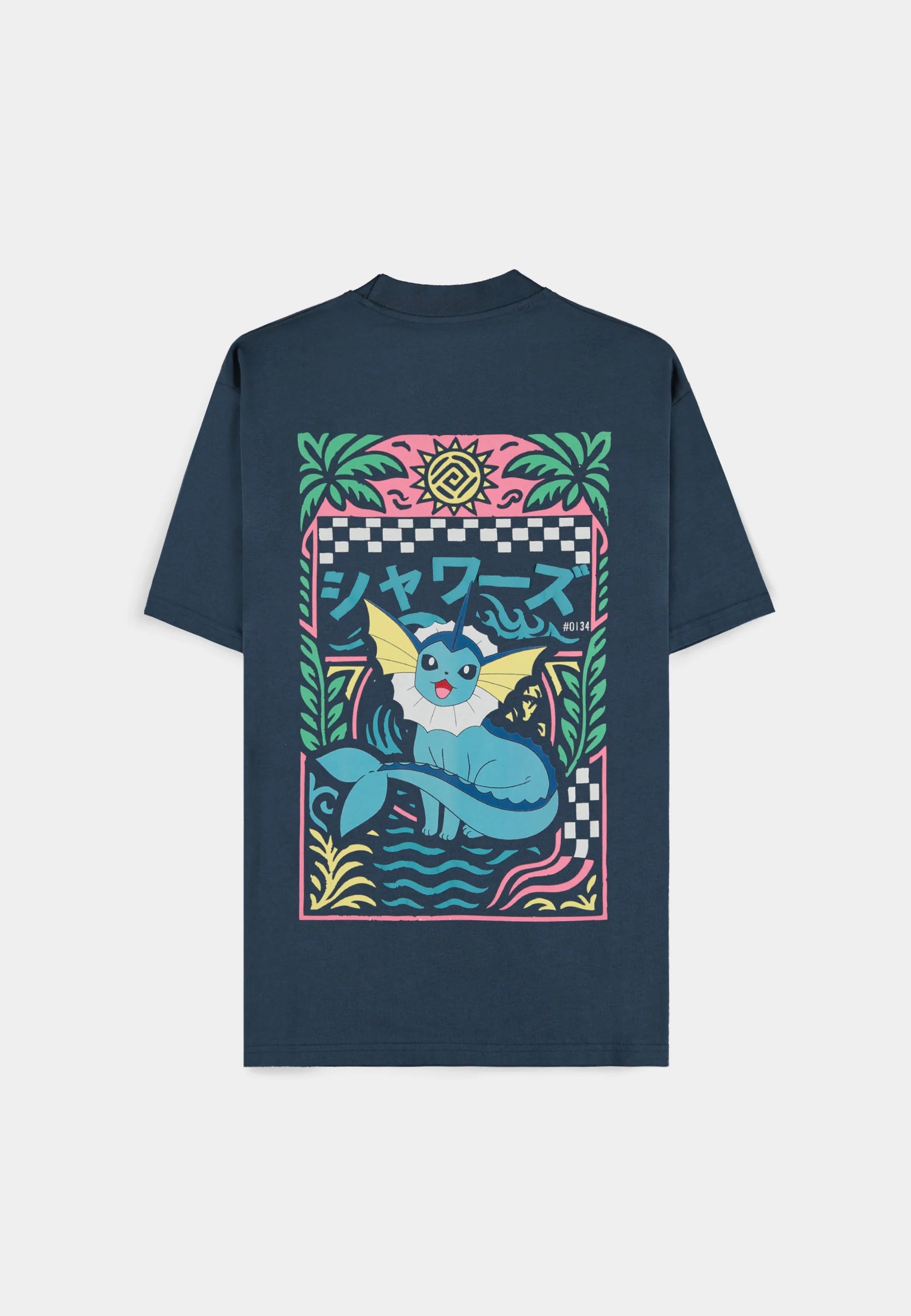 POKEMON - Vaporeon - Men T-Shirt Loose Fit (M)