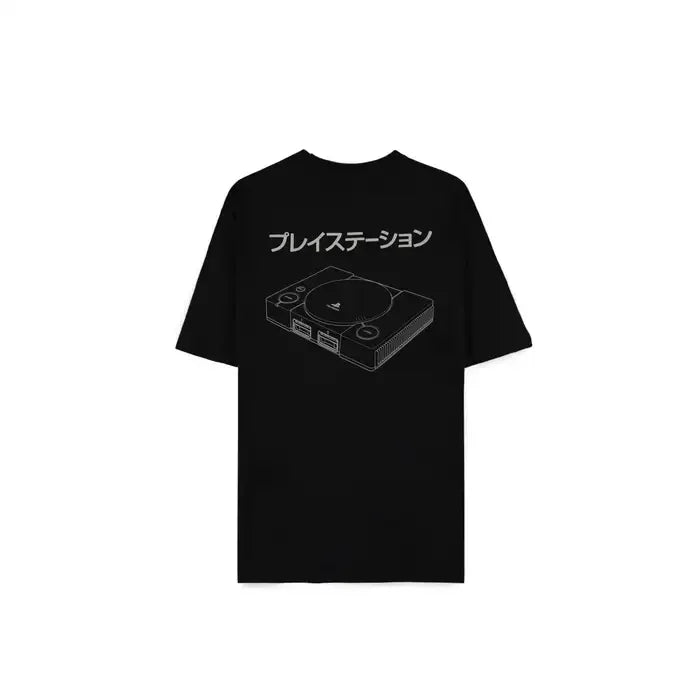 PLAYSTATION - Logo & Console - Men T-Shirt (L)