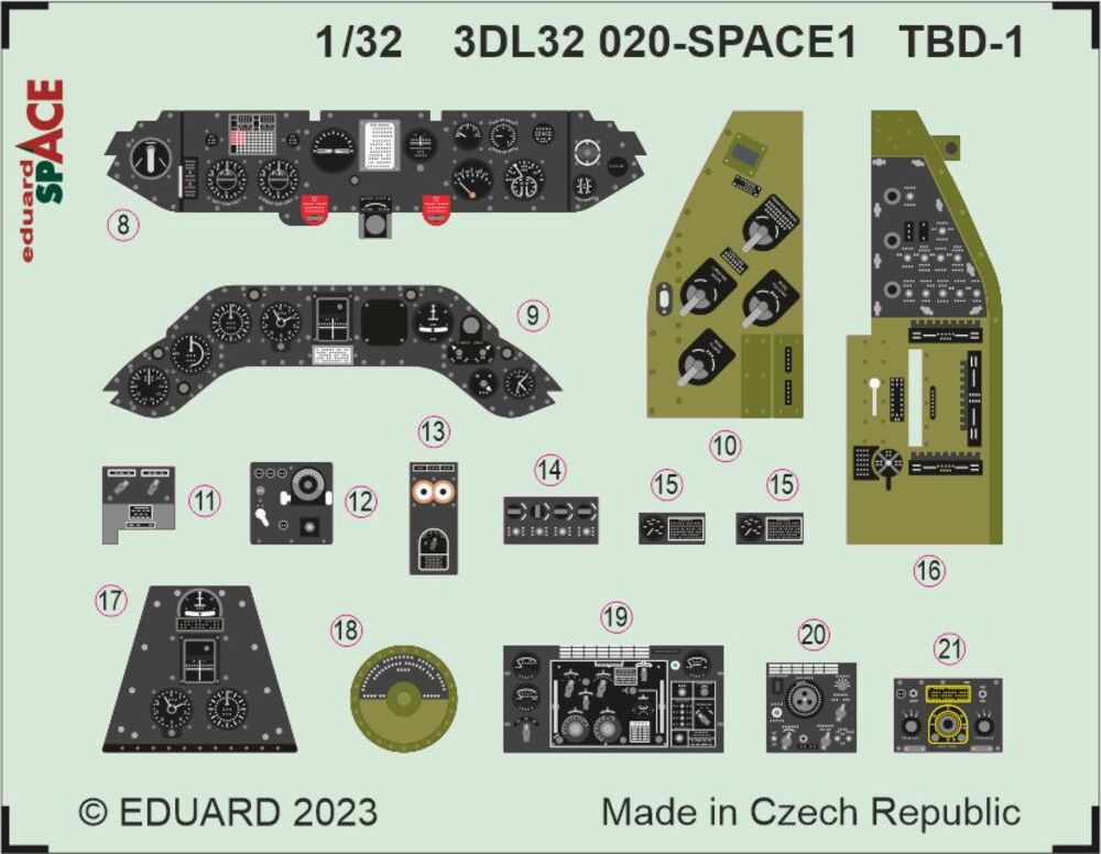 TBD-1 SPACE 1/32 TRUMPETER