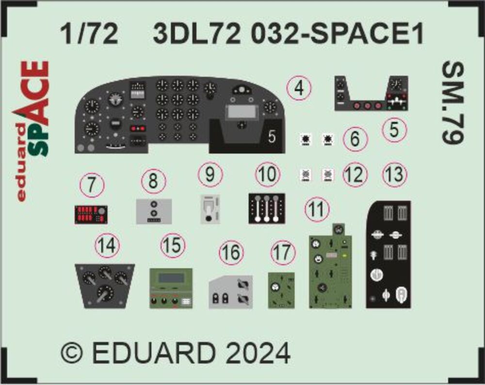 SM.79 SPACE  ITALERI