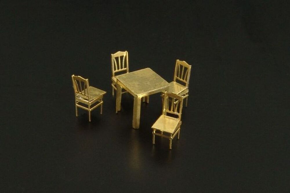 Table and chairs