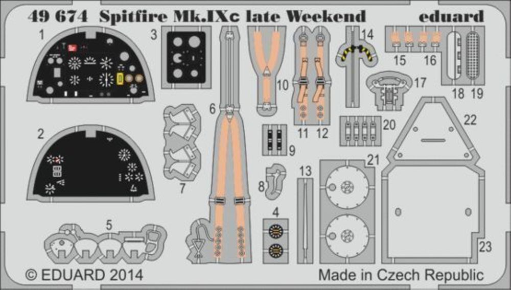 Spifire MK.IXc late WEEKEND for Eduard