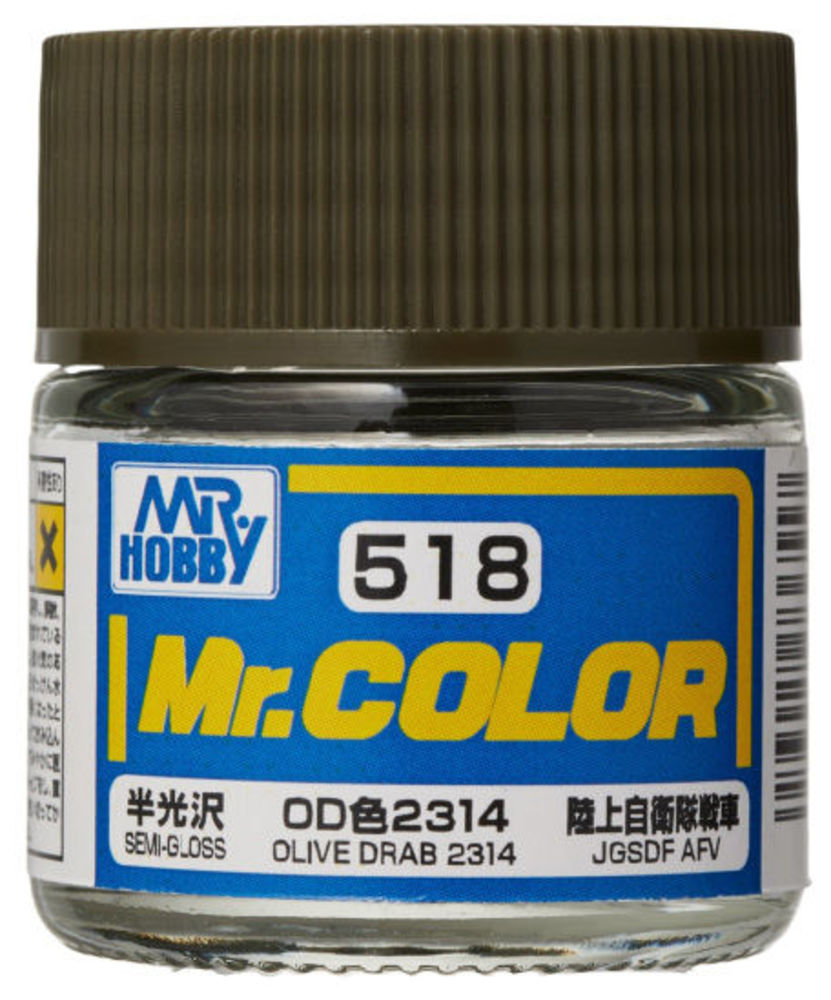 Mr Hobby -Gunze Mr. Color (10 ml) Olive Drab 2314