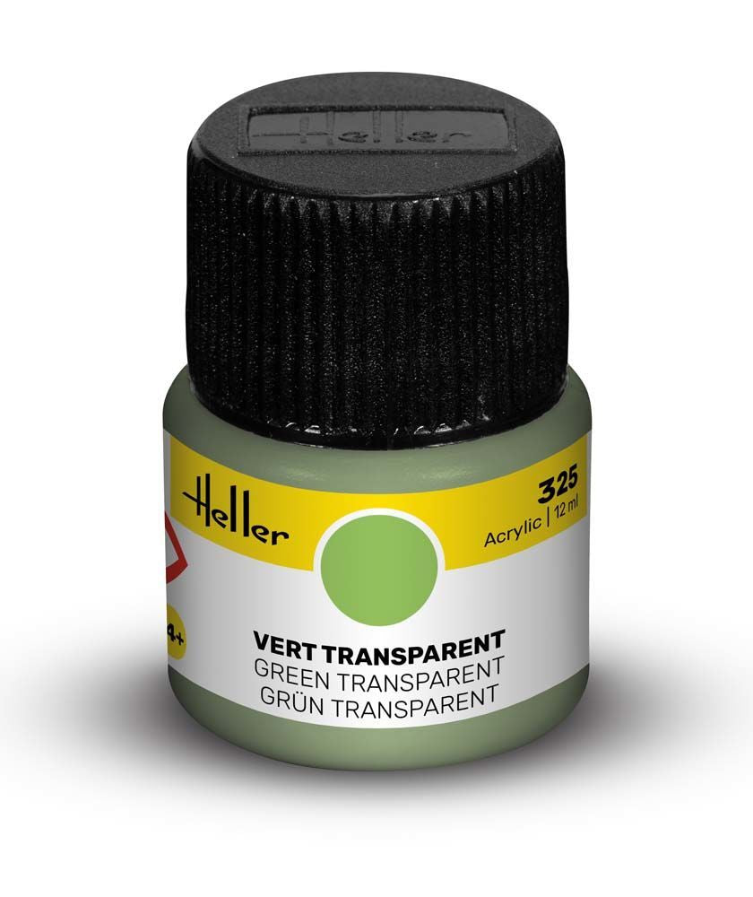 Peinture Acrylic 325 vert transparent 12ml