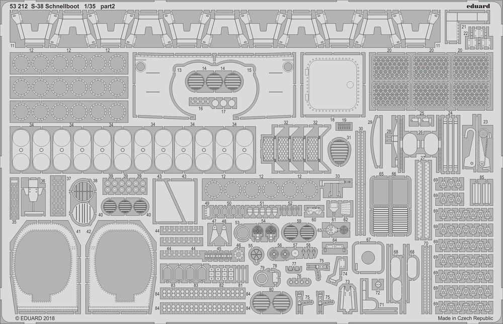 S-38 Schnellboot for Italeri