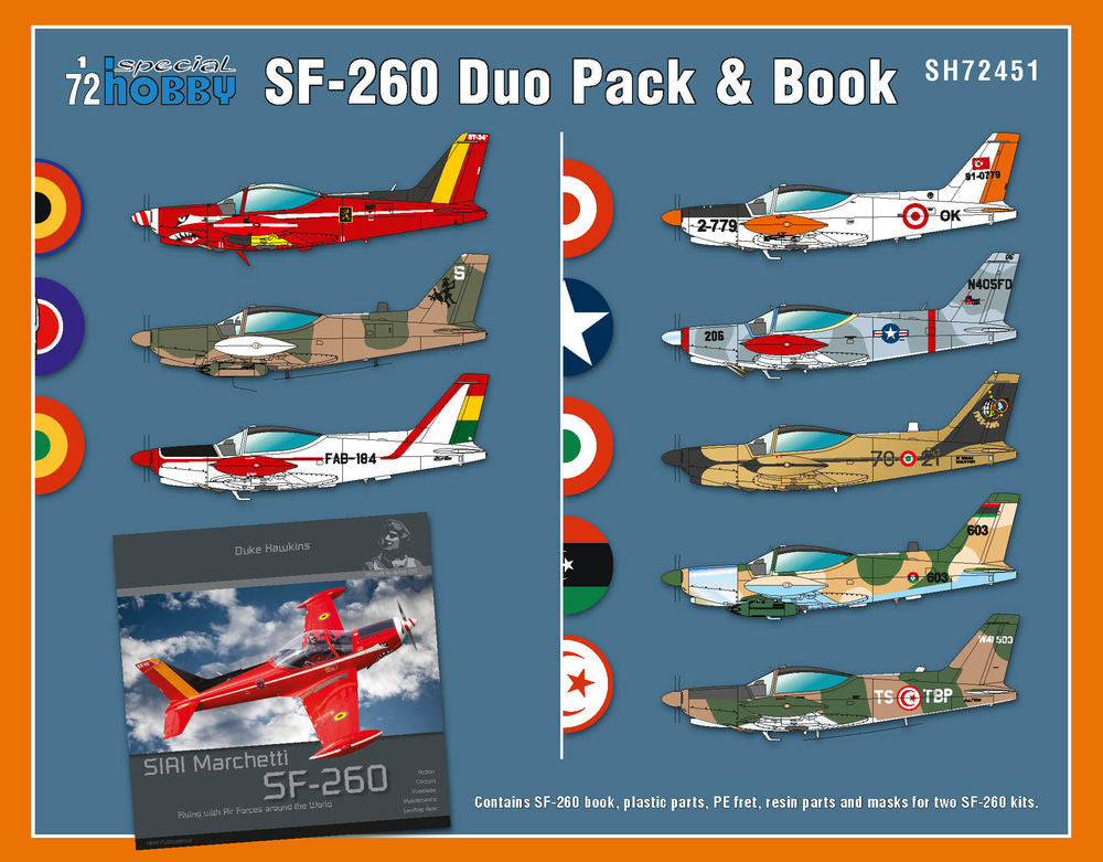 SIAI-Marchetti SF-260 Duo Pack & Book