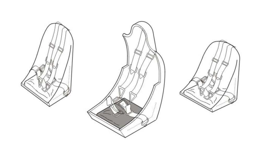 Junkers Ju 88A/C/G Seats (Dra) Ger WWII