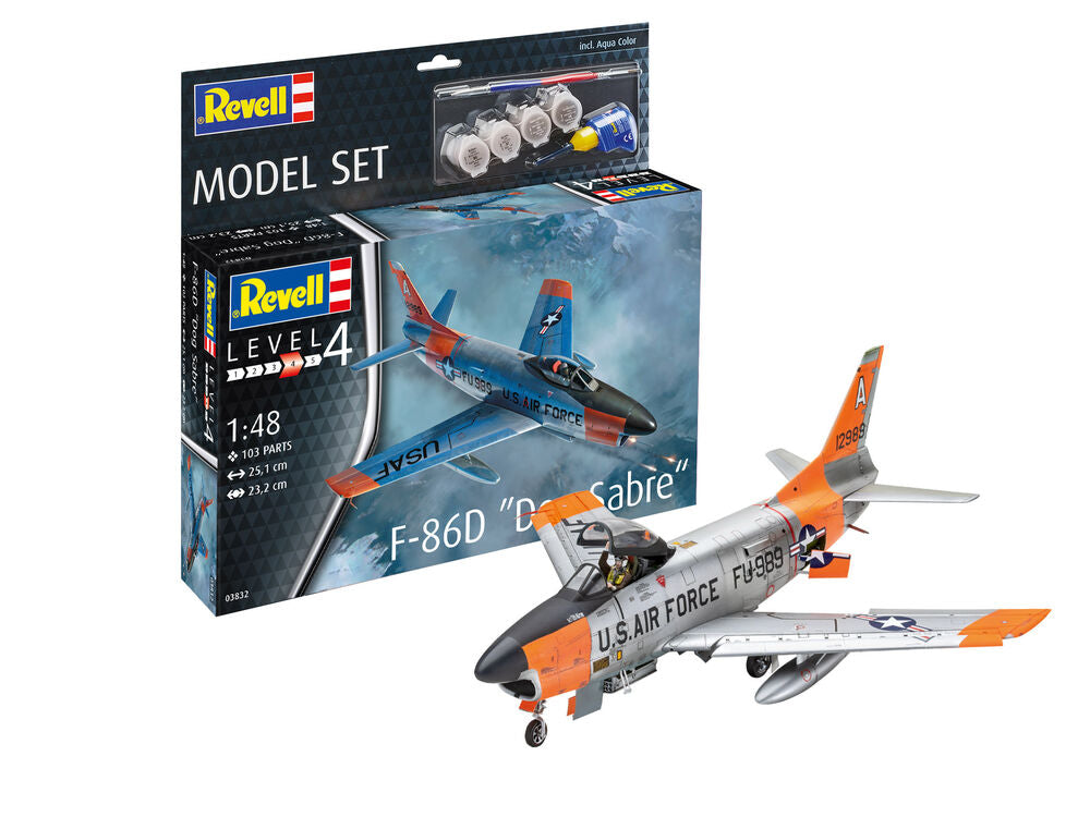 Model Set F-86D Dog Sabre