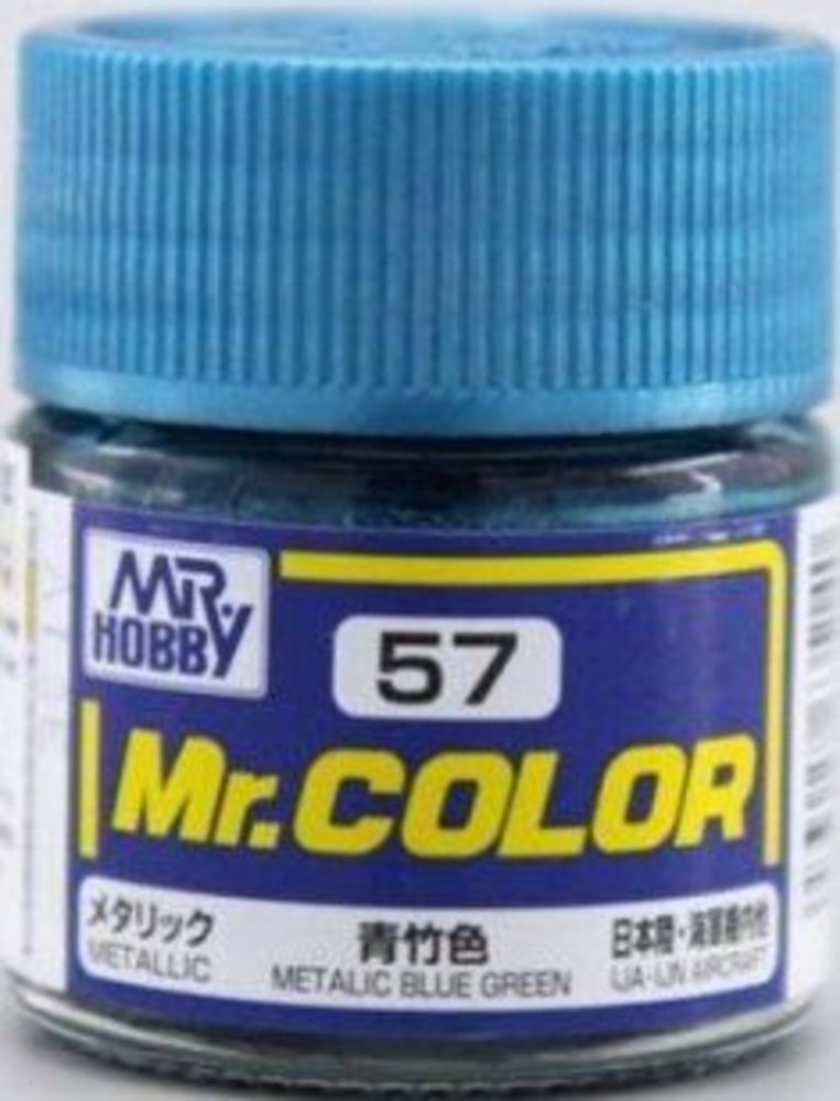 Mr Hobby -Gunze Mr. Color (10 ml) Metallic Blue Green