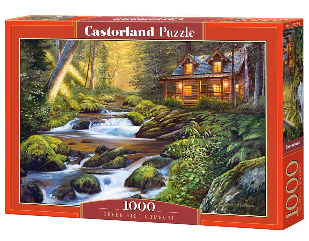 Creek Side Comfort, Puzzle 1000 Teile