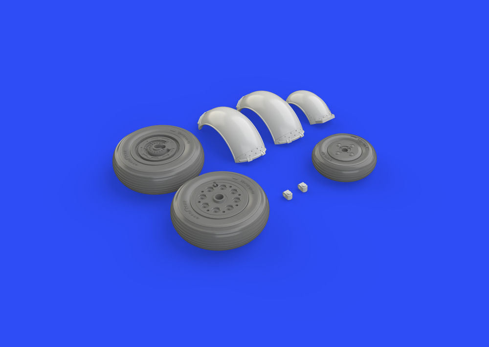 Meteor F.8 wheels for Airfix