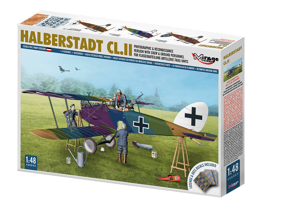 Halberstadt CL.II Photographic & Reconaissance Version With Crew & Ground Personnel For Fliegerabteilung Artillerie FA(A) Units