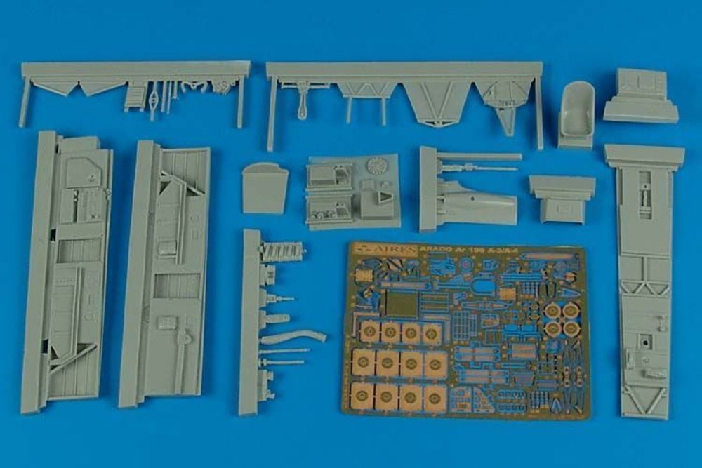 Ar 196A-3/A-4 cockpit set for Italeri