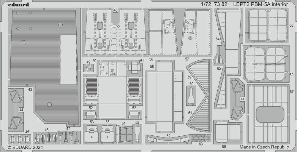 PBM-5A interior 1/72 ACADEMY