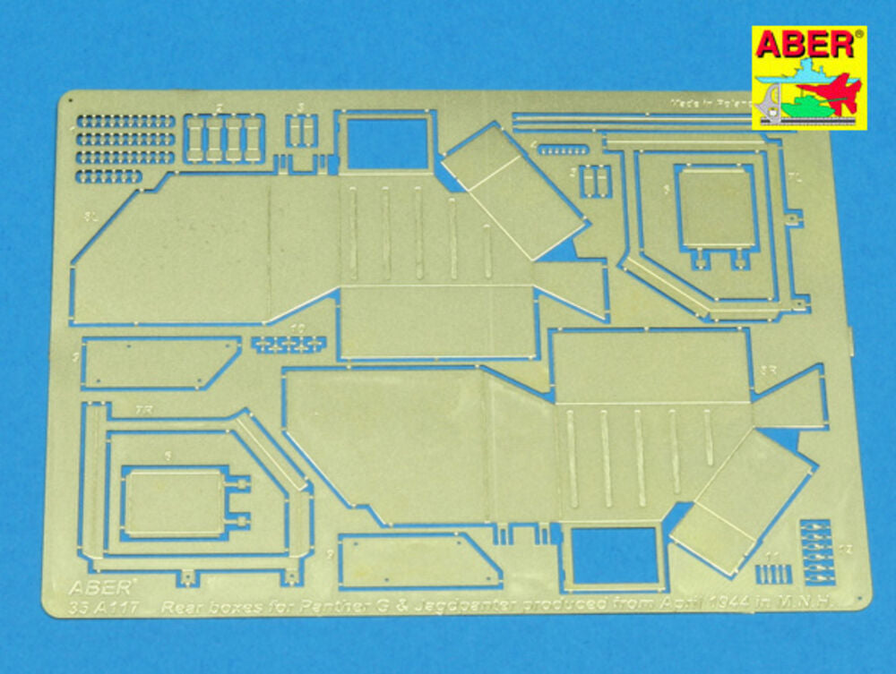 Rear boxes for Panther G from M.N.H.