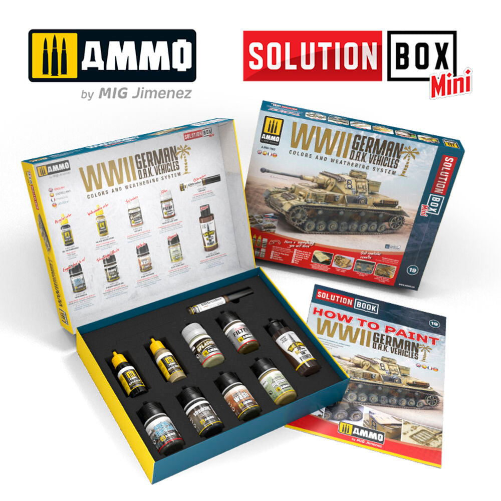 SOLUTION BOX MINI 19 - WWII German D.A.K. Vehicles