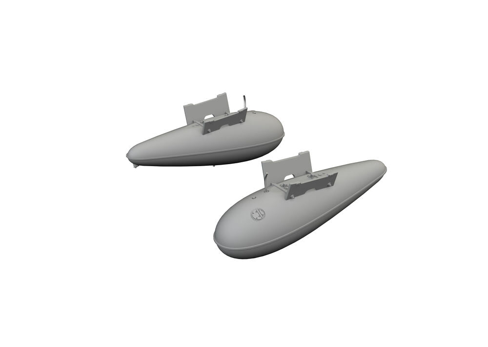 P-51D 110gal fuel tanks PRINT 1/72