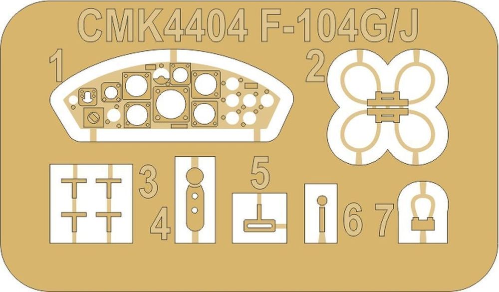 F-104G/S Starfighter Cockpit + MB.7 Ejection Seat for Kinetic