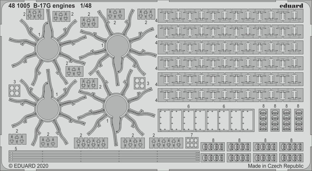 B-17G engines for HKM