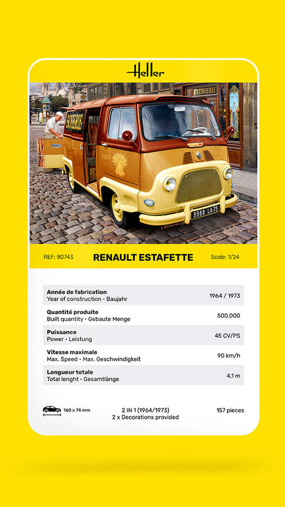 RENAULT Estafette New Mould