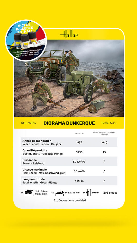 STARTER KIT Diorama Dunkerque