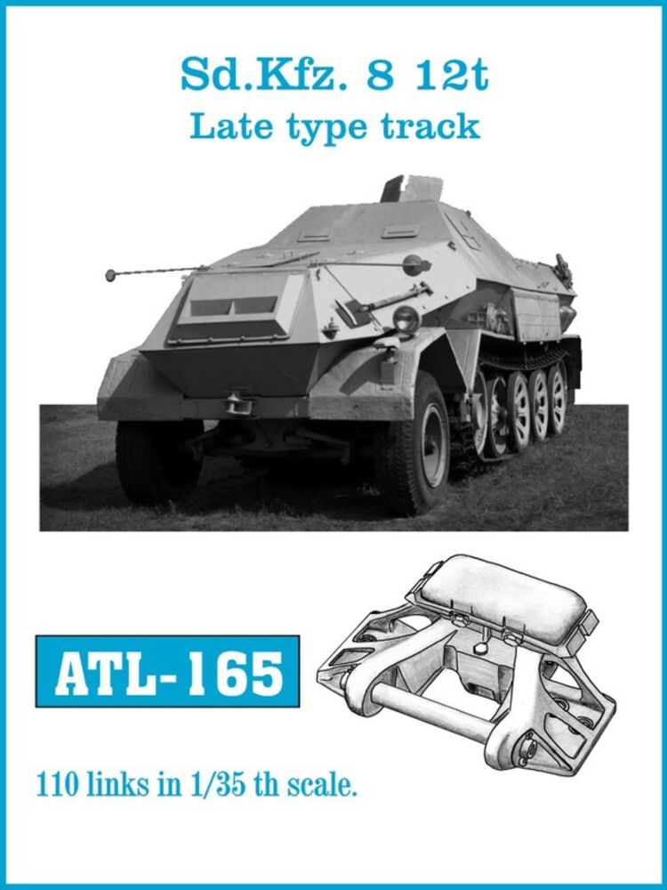 Tracks for Sd.Kfz. 8 12t Late type track