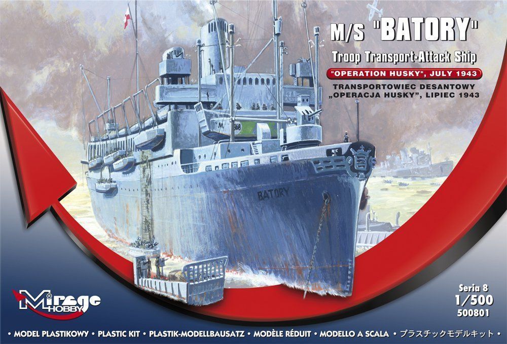 M/S Batory Troop Transporter-Attack Ship