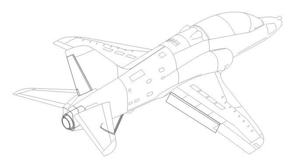 Bae Hawk T.1 Steuerruder